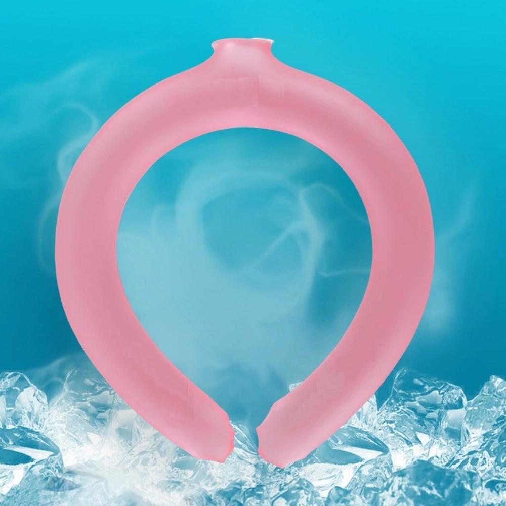 Portable Summer Cooler Neck Cooling Ring Reusable Neck Massager Sunstroke Prevention Lasting Neck Wearable Gel Ice Pack