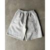 Amerikanische Stickerei Shorts Herren Y2K Retro Lässig High Street Trendig Hohe Taille Übertrieben Gerade Lässige Shorts