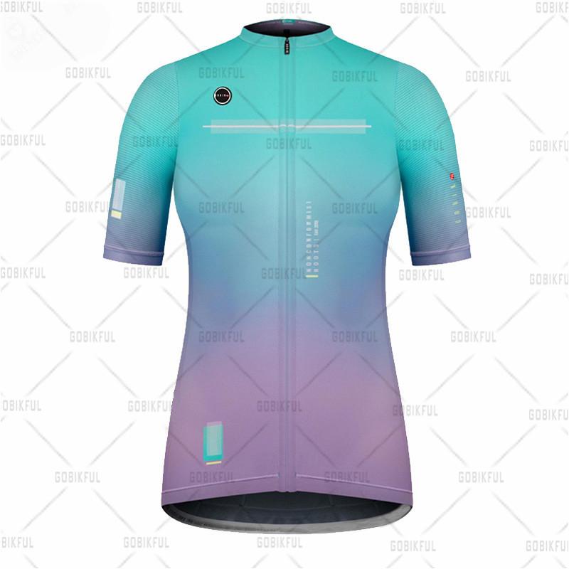 Womens Cycling Jersey Bib Shorts Sets Wear Racing Bike Clothing Kits Feminino Bicycle Clothes Suits Riding 2026 Summer Breathable Cycling Suit Set