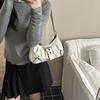 Y2K Retro Rivet Shoulder Bag Pu Leather Motorcycle Bag Punk Crossbody Bags  Girls