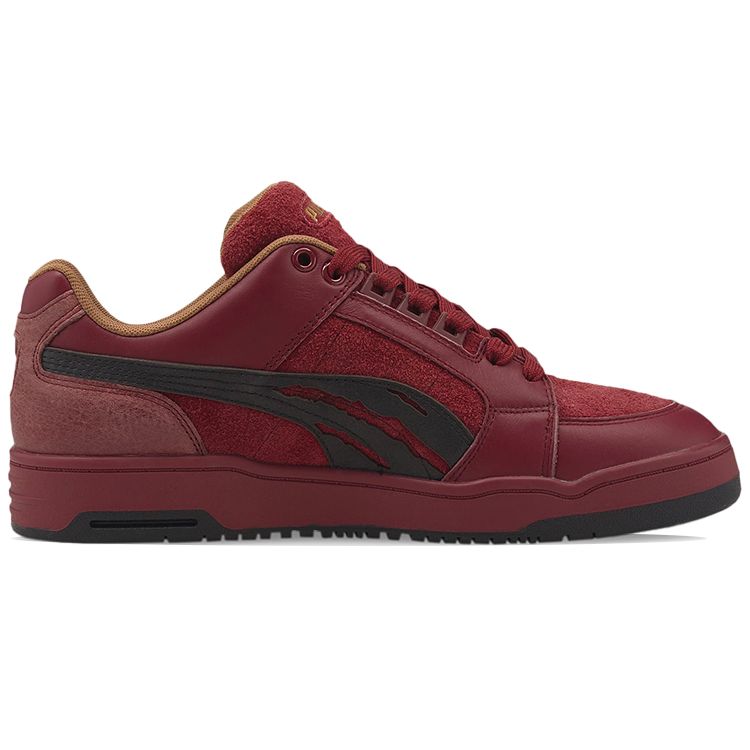 Puma Slipstream Low Beast Unisex Sneakers Red Cordovan Black 385785-01