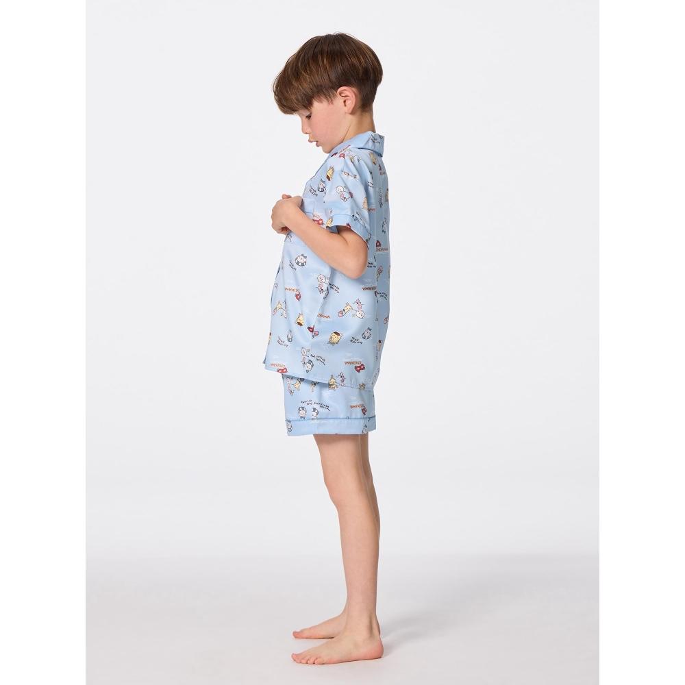Gu By Uniqlo Kids  Unisex  Satin Pajamas Chiikawa