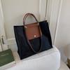 Casual Large-capacity Cloth Bag Women's New Lightweight and Versatile Commuter Shoulder Bag Portable Tote Bag