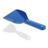 Set Raschietto per Ghiaccio 1/2 Pezzi Strumenti Durevoli per la Rimozione della Brina dal Frigorifero Pulizia Igiene Strumenti di Pulizia per Spazzaneve Pala per Rimozione Ghiaccio
