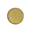 Rattan and Bamboo Woven Handmade Retro Characteristic Woven Colorful Tea Coaster Round Anti-scalding Heat Insulation Pad