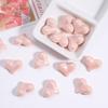 Acrylic Heart-Shaped Transparent Glitter Beads for DIY Phone Chains