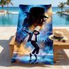 Star Performance Stylish Digital Printing Beach Towel Quickdrying Absorbent Blanket For Beach Pool Gym Travel