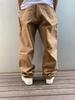 Bieseulaebis Mid 90 Baggy Oxford Pants Brown