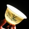 MULTIPOTENT Hand-painted Blue & White Porcelain Sancai Gaiwan
