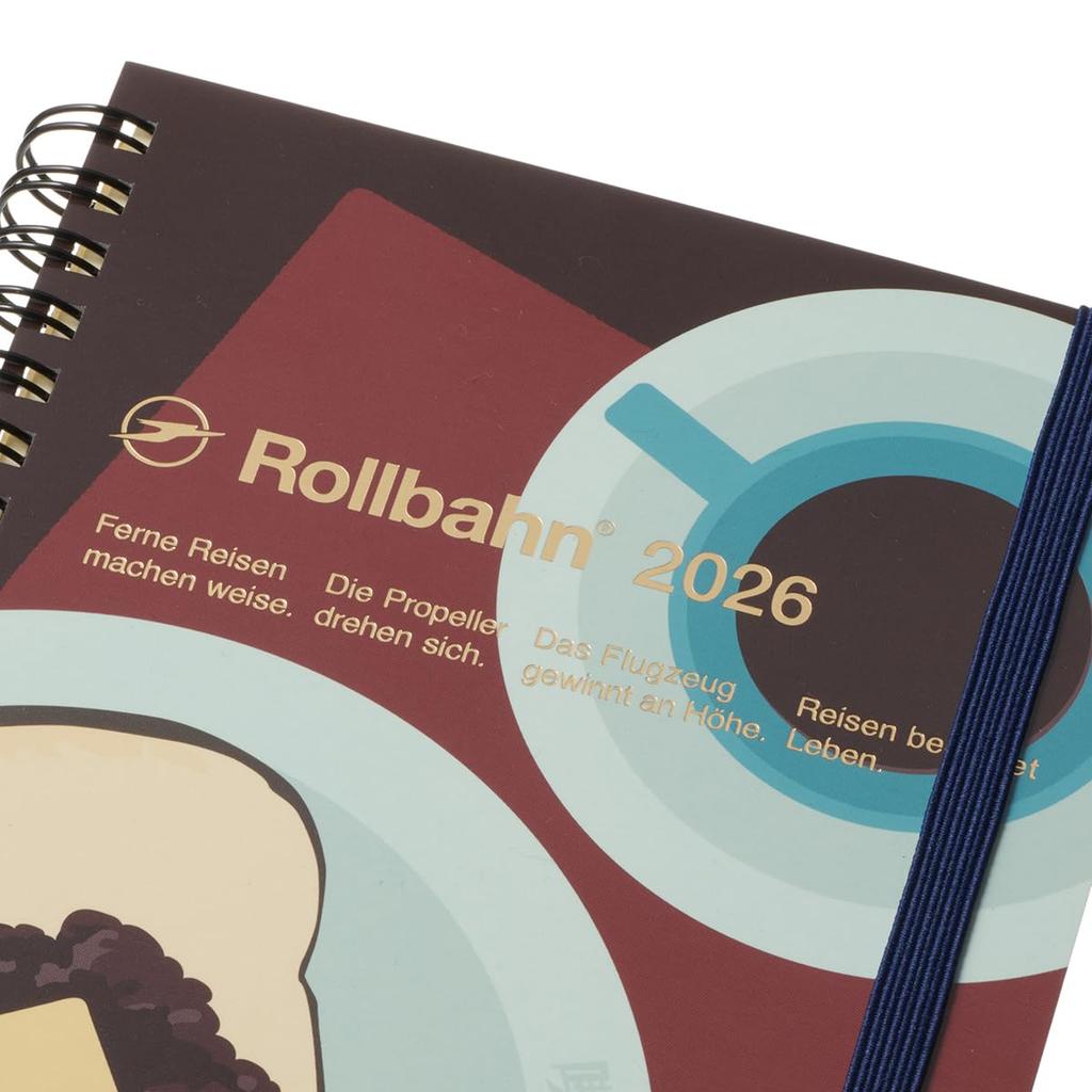 [Delfonics Planner 2026 Edition / Starting October 2025] Rollbahn Diary L Monthly Planner (D (Ogura Toast, Nagoya))