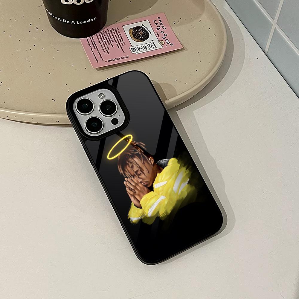 Rapper 999 J-Juice W-WRLD Phone Case for Iphone 17 16 15 14 Air 13 12 11 Pro Max Mini Plus Fundas Shell PC+TPU Cover