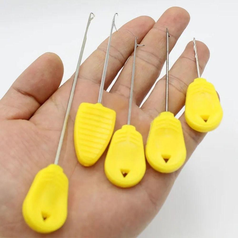 3pcs Hook Drill Carp Fishing Bait Needles Set Boilie Bait Pins Rigging Baiting Needles  Fishing Carp