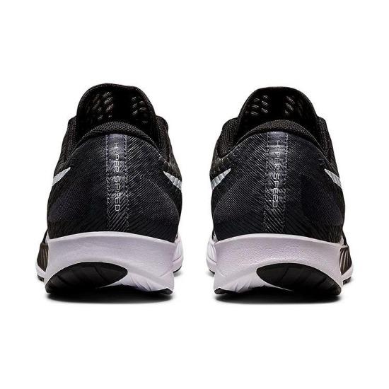 Asics Hyper Speed 1 Comfortable Fashionable Trendy Fabric Low Top Running Shoes Men Sneaker Black White 1011B394-001