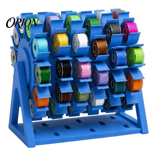 Tabletop Spool Holder 60-Spool Sewing Thread Organizer Rack, 360 Degree Swivel Space Saving Display Stand, Storage for Embroidery And Quilting Threads