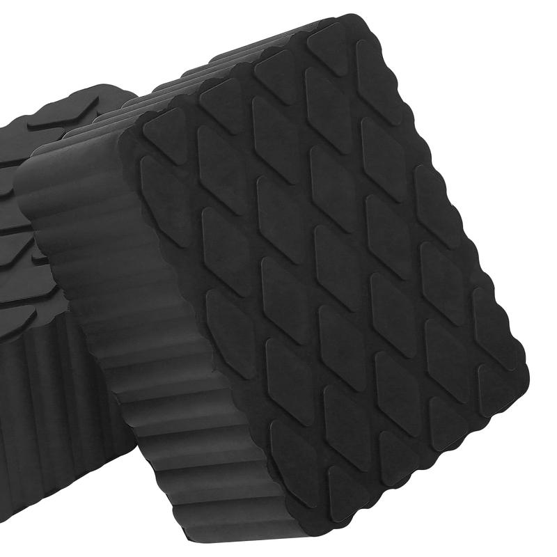 Solid Rubber Auto Lift Pads Lift Block Spacer Pad for Car Lifts Universal Rubber Lift Pad 4pcs