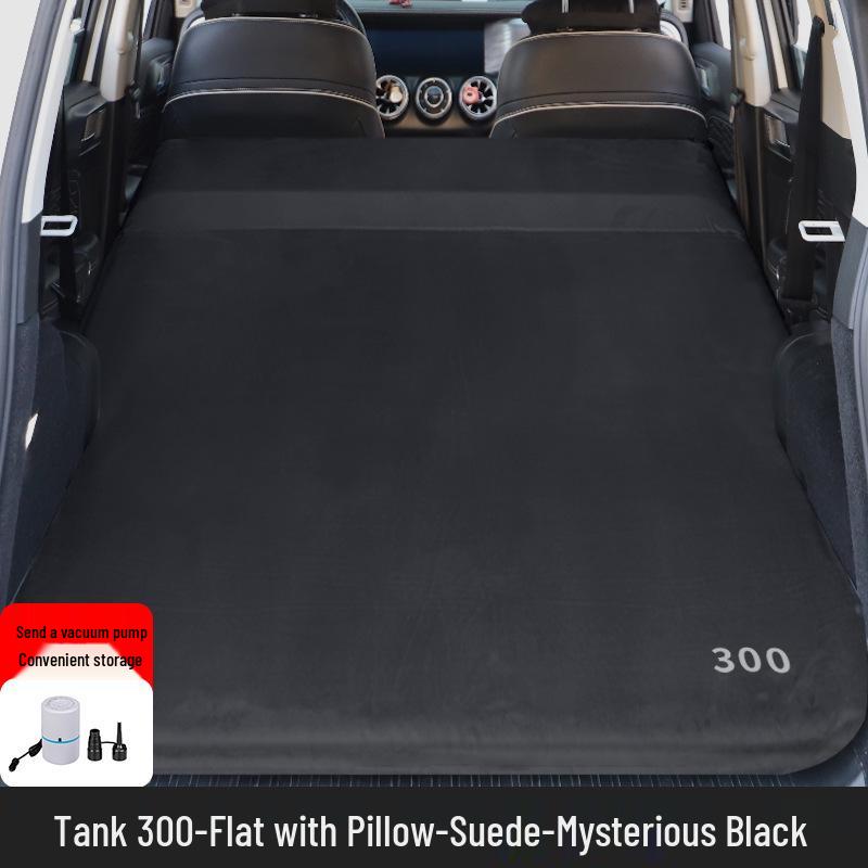Tank 300 Automatic Inflatable Car Camping Mattress - Trunk Air Bed Travel Sleeping Solution
