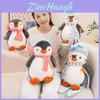 Penguin Plush Toy Snowboarding Earphone Holder For Winter Sports Gift