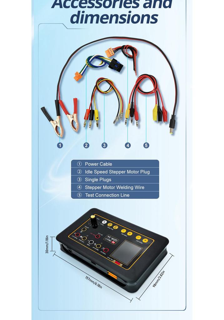 QDB-3A High Voltage Ignition Coil Injector Stepper for Automotives
