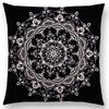 New Dreamy Sun Moon Stars Colorful Lotus Eternity Mandala Gorgeous Floral Pattern Design Prints Cushion Cover Pillow Case