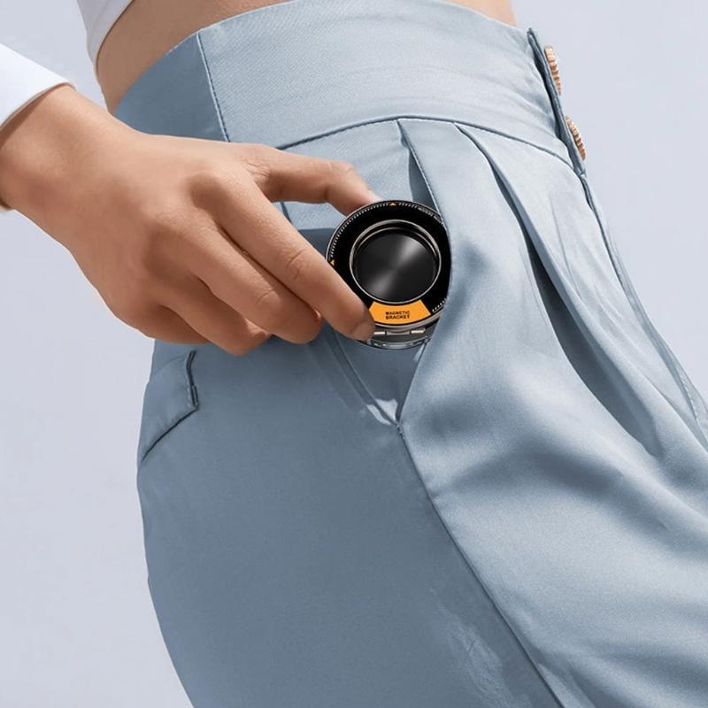 Very Strong Magnetic Phone Holder Vacuum Adsorption Car Mount with Damping Not Shake Suitable for Photography