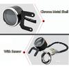 12V LCD Motorcycle Odometer Speedometer Tachometer Fuel Level Water TEMP Gauge