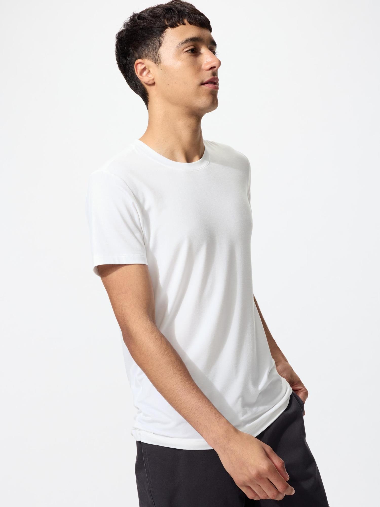 

Футболка с круглым вырезом Uniqlo Japan HeaTTech 00 WHITE/XS