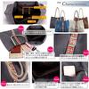 [Angel Moon] Canvas Tote Bag for Women, Oriental Design, A4 Size, Casual, Relaxed Fit, Suitable for Everyday Use, Office, Sub-Bag, Tablet, Zipper Clos