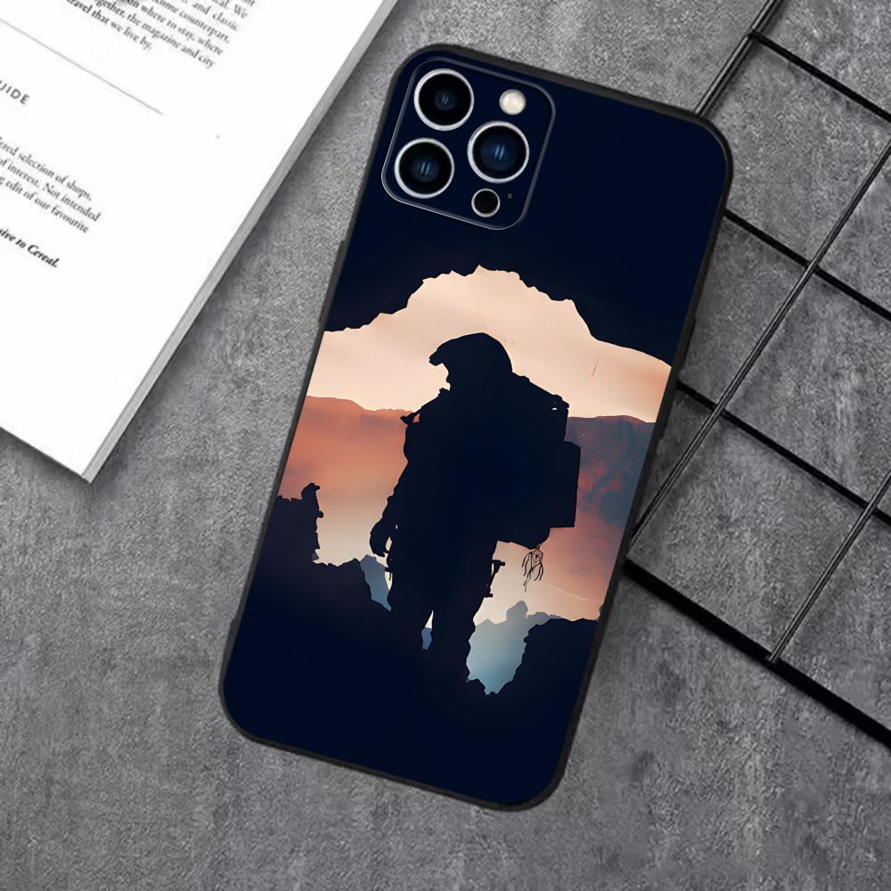 HOT GAME Death Stranding   Phone Case For iPhone17 16 16e 15 14 13 12 11 Plus Mini Pro Max Soft black Shockproof Cover