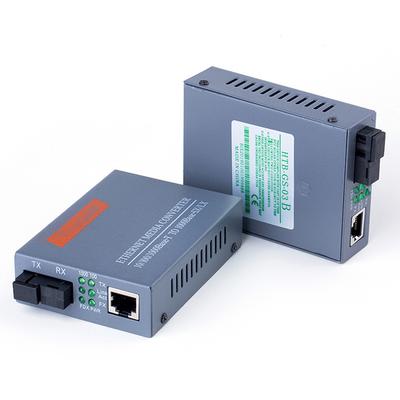 1 Paar Htb-Gs-03 A/B Gigabit Glasfaser-Medienkonverter 1000 Mbit/s Single Mode