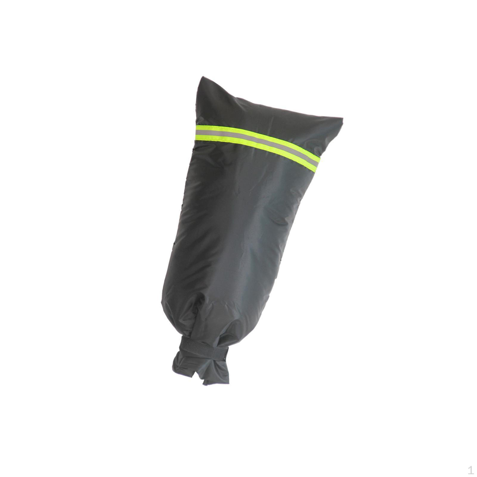 

- Уличный чехол, уличный носок, утепленный, для зимы, черный, S