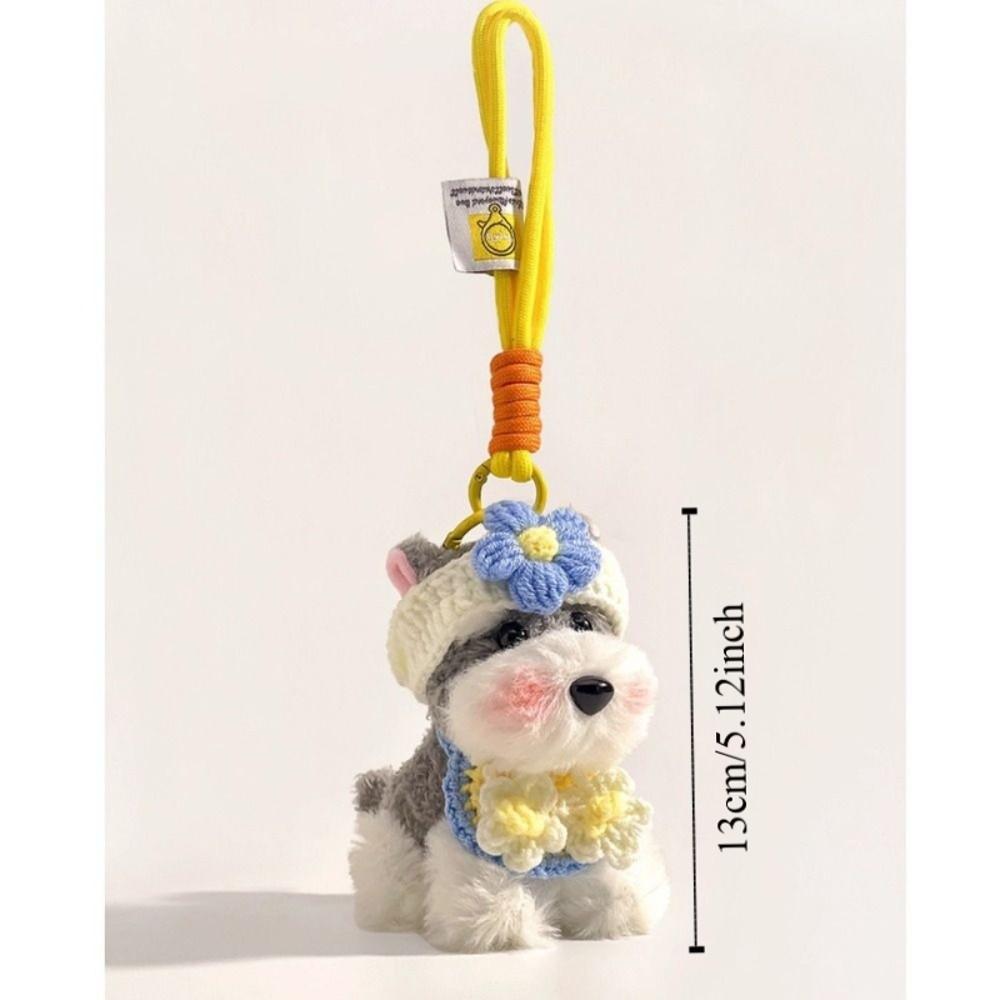 Multifunctional Bag Charm Cartoon Plush Puppy Bag Pendants Cute Bag Accessories  Cute Style