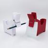 Desktop Memo Holder Sticker Note Holder Dispenser Pen Pencil Organizer Business Paper Container Funny Desk Decor