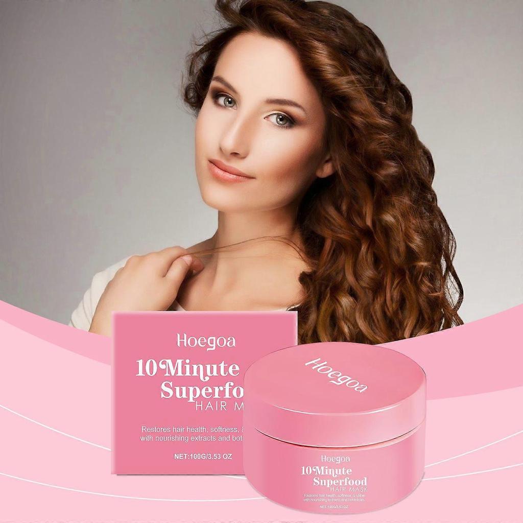 Hoegoa Nourishing Hair Mask Daily Improve Hair Quality Repair Dry Hair, Hydrating And Smoothing Hair Mask