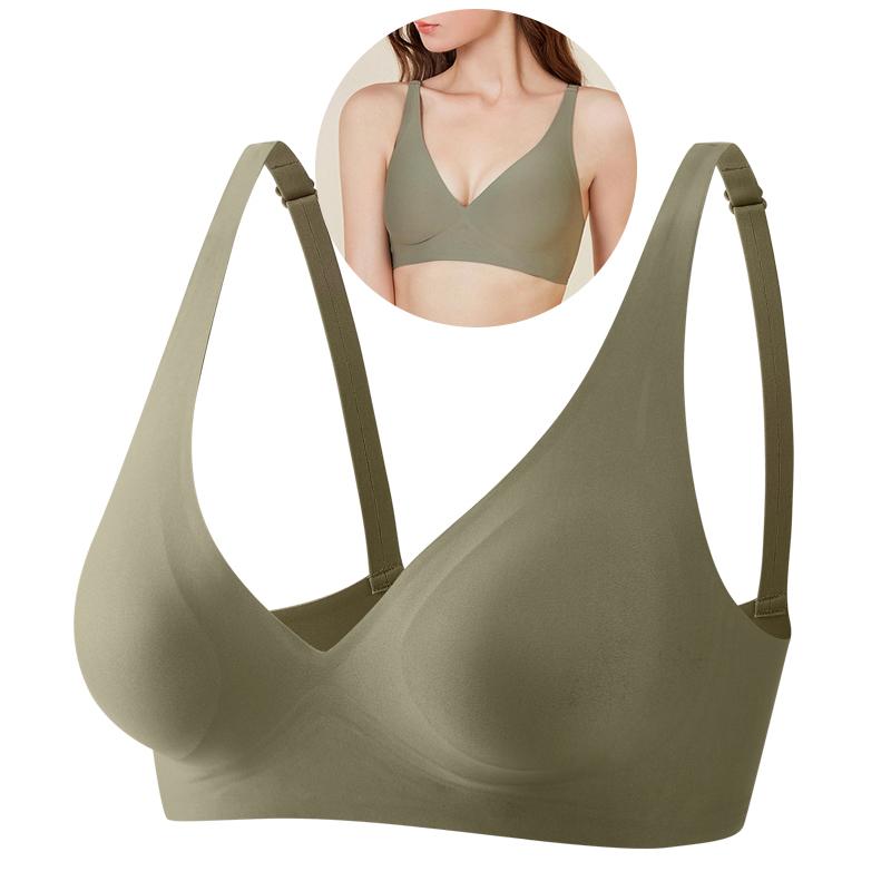 Damen Nahtloser BH ohne Bügel, Büstenhalter, Push-Up, Sport, Fitness-BH, Sexy Dessous, Damenunterwäsche, Femme Bralette, S-XL
