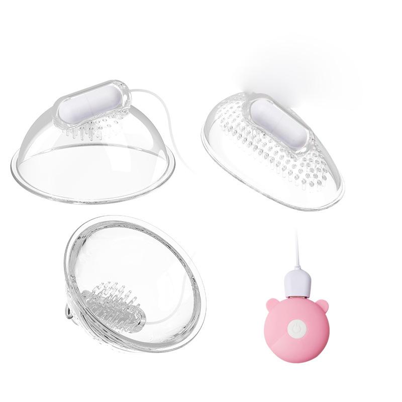 Vibrátor bradavek pro ženy 10 frekvenční vibrace Svorky na bradavky Sací stimulátor Masážní přístroj Sexuální hračky pro dospělé páry Potěšení