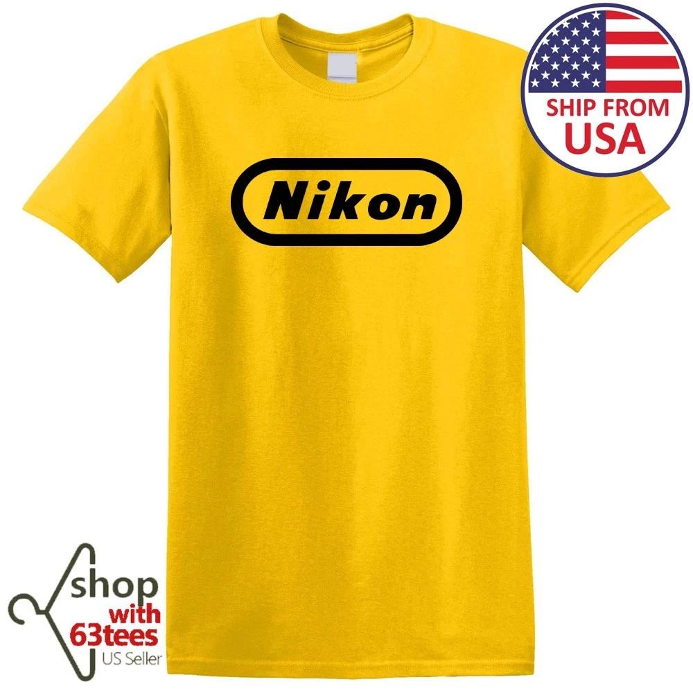 

Nikon Camera Nippon Kogaku Tokyo Japan Men s Yellow Size S to 5XL M