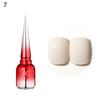 15ml Nail Varnish Beautiful Smooth Brushing Mini Practical Popular Color Beige Glue for Girl