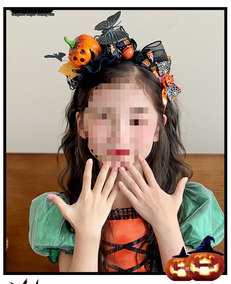 Children's Halloween Headwear: Funny Costume Props, Headband & Hair Clip Accessories