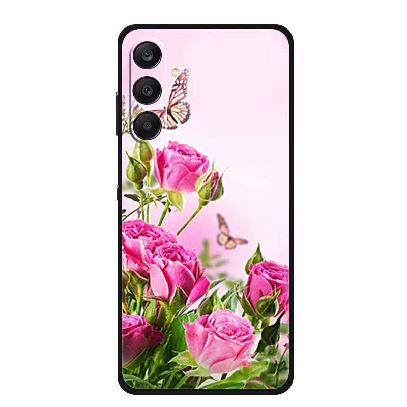 For Samsung Galaxy A36 5G Case Soft Silicone Cover Black Bumper TPU Phone Cases For Samsung A36 Case A 36 5G Funda Back Cover