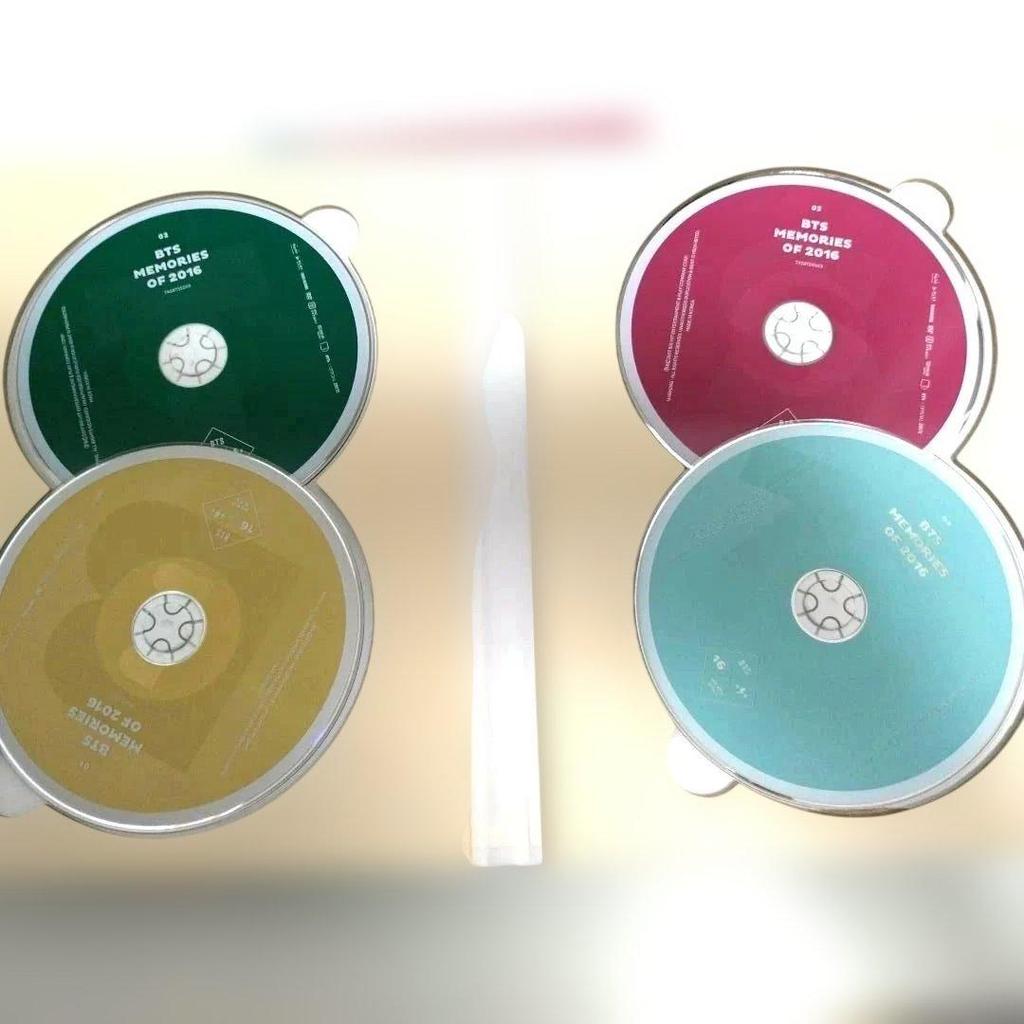 [USED] BTS MEMORIES OF 2016 with Japanese subtitles and trading cards