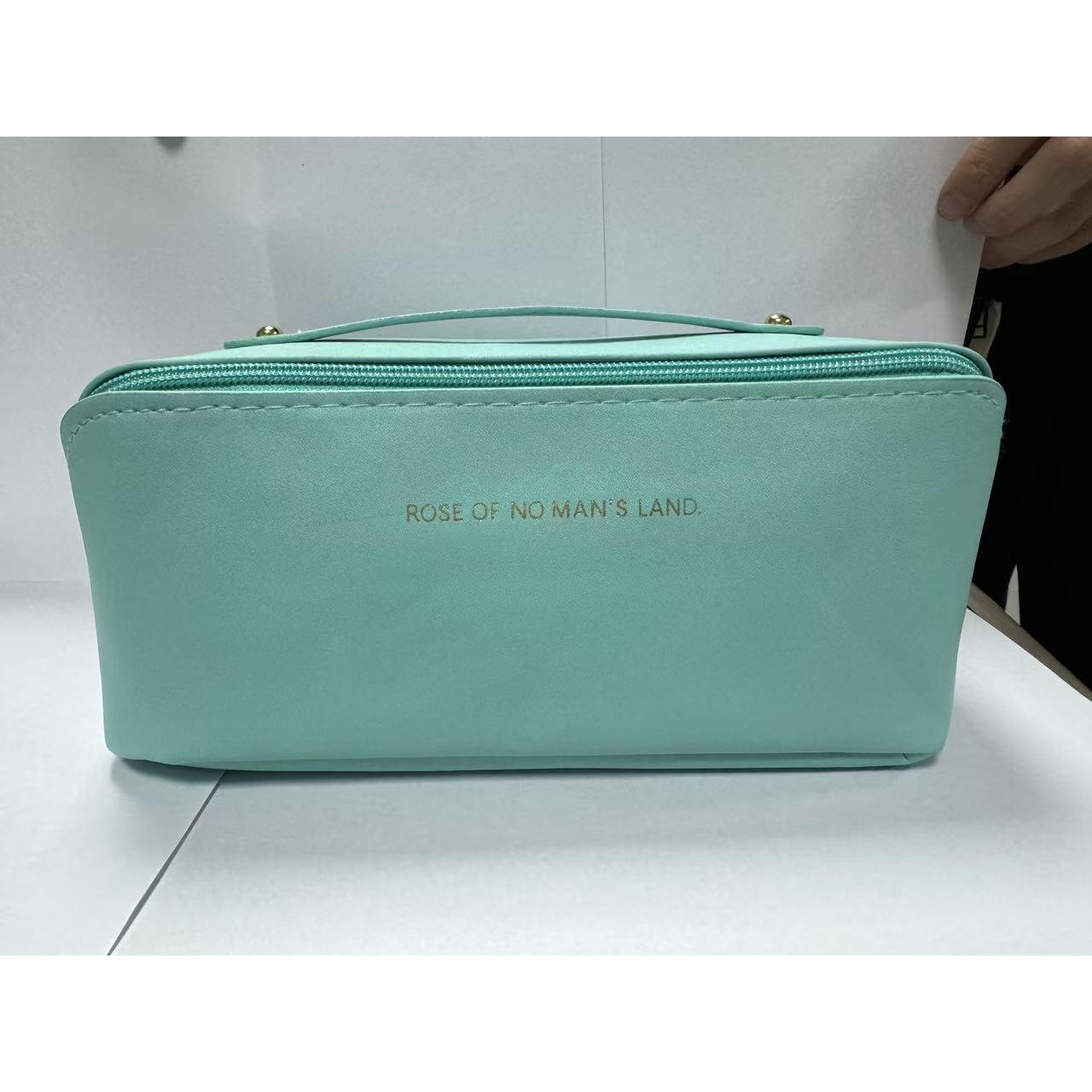 

Вместительная стильная косметичка для женщин - портативный дорожный органайзер для туалетных принадлежностей