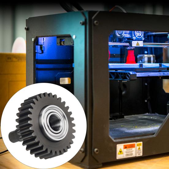 Extruder Gear Replacement Compatible for K1C for Ender3 V3 3D Printer Heavy Duty Metal Reduction Gear 3D Printer Extruder Parts Accessories