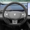 Für Changan Deepal S05 2024 2025 Wildleder Auto Lenkradabdeckung Anti-Rutsch Schweißabsorbierend Spezielles Innenraum Autozubehör