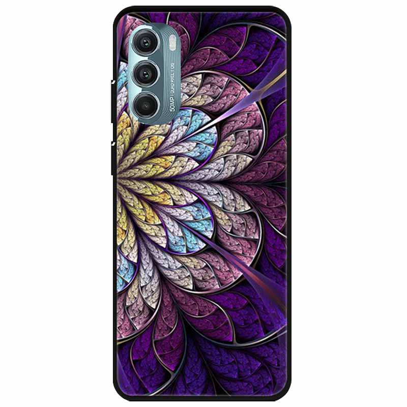 For Moto Edge 2022 Case Silicone Luxury Cartoon TPU Bumper For Motorola Edge (2022) Soft Phone Cover Shell on for MotoEdge Dog