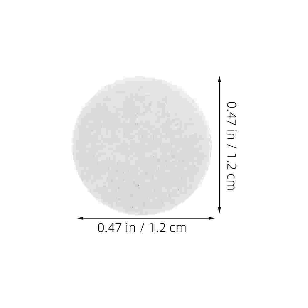 500 Pcs Self Adhesive Felt Circles Round Fabric Dots Stickers Clothing Decoration Patch Diy Sewing Craft Accessories