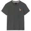OKSTAR Alpaca Embroidered Short Sleeve T-Shirt (Type A)