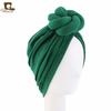 Cotton three-dimensional twist headscarf hat headgear ethnic hat JDTA