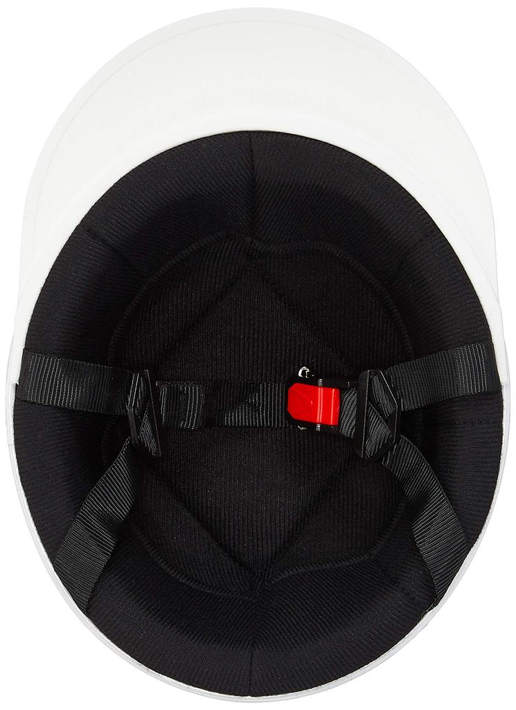 Bike Parts Center Half White Matte XL 710916 Helmet, Brim, Black, (Head Circumference 61cm-62cm)