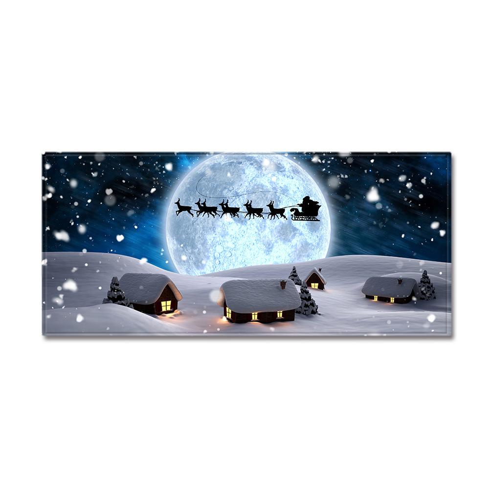 Christmas Kitchen Sand Carpet Doormat Long Floor Mat
