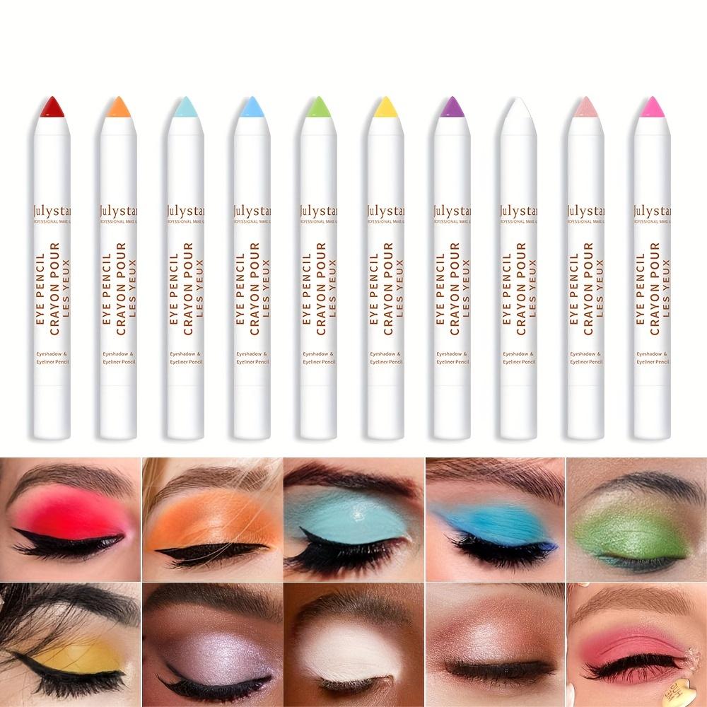 Halloween Polarized Monochrome Eyeshadow Stick Matte Micro Waterproof Lasting Sequins Eyeshadow Cosmetics